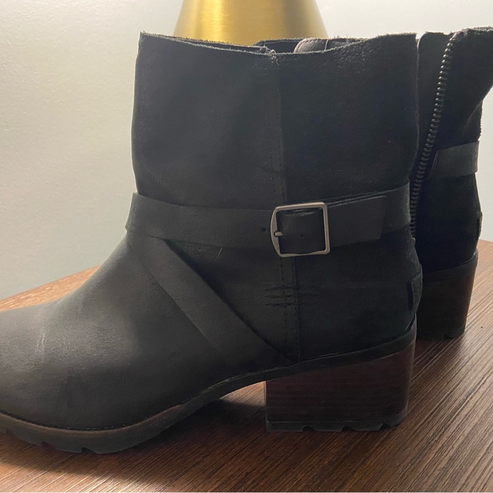 Sorel Women's Black Ankle Boots